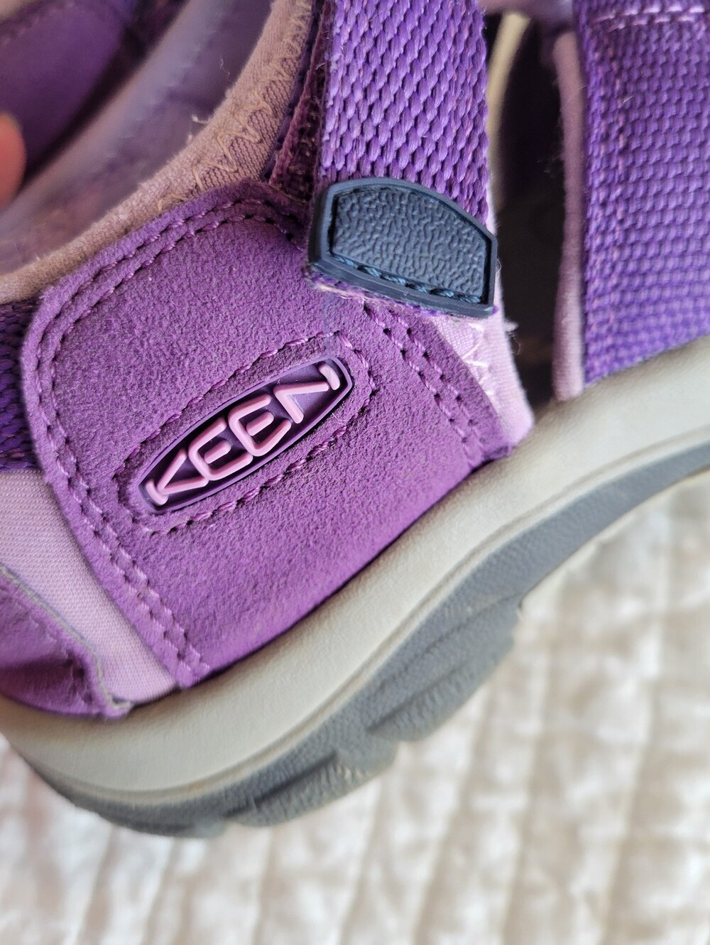 KEEN Kids' Purple Closed-Toe Sandals - Picture 5 of 8